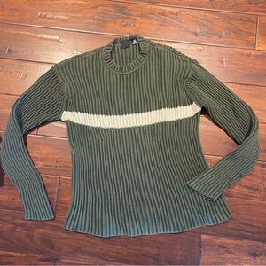Vintage Gap green knit sweater